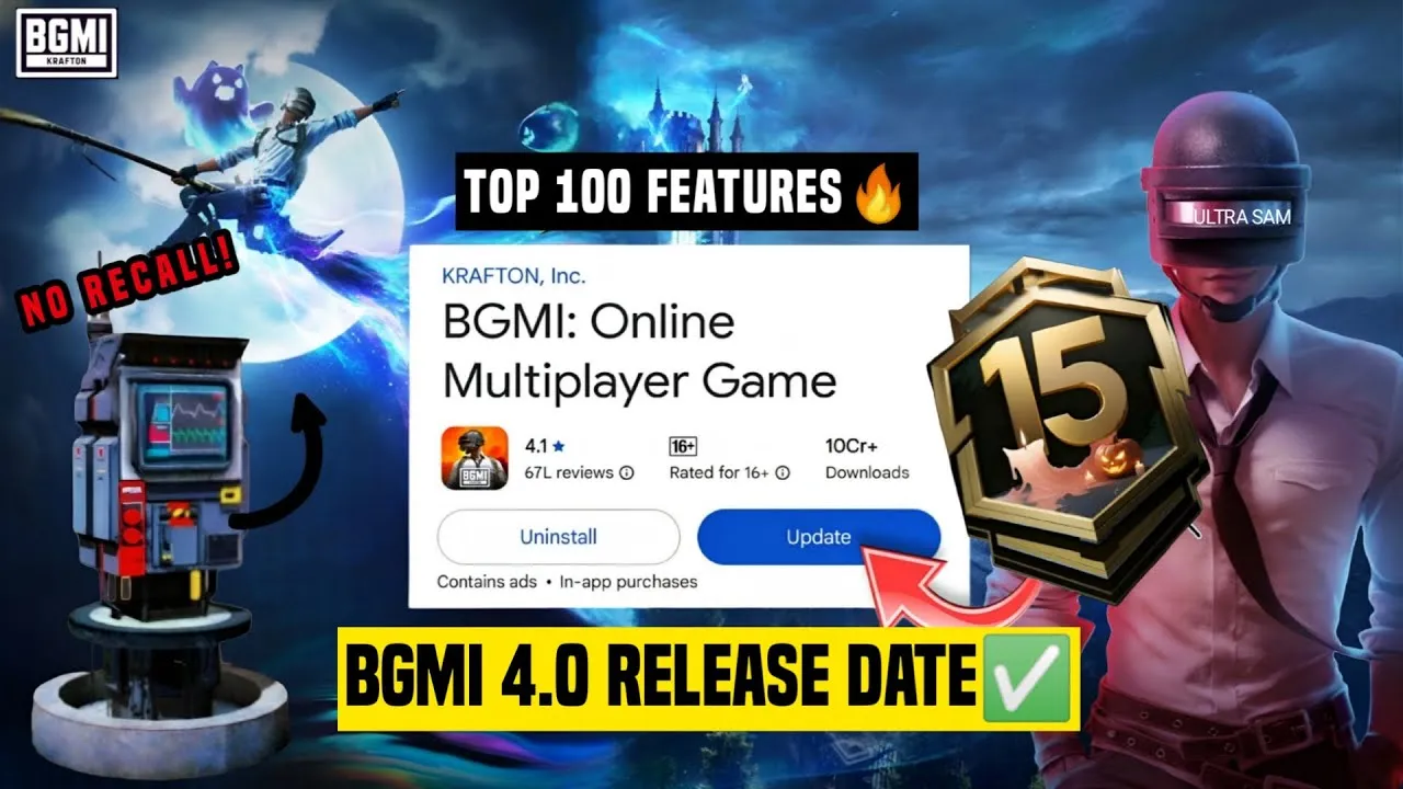 BGMI 4.0 Update Release Date